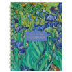 Picture of A5 SPIRAL NOTEBOOK W/DIVIDERS VINCENT VAN GOGH - IRISES